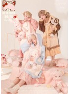 Pearl Doll Cabinet Cupcake Bunny Bear Cat Pajamas(Reservation/3 Colours/Full Payment Without Shipping)